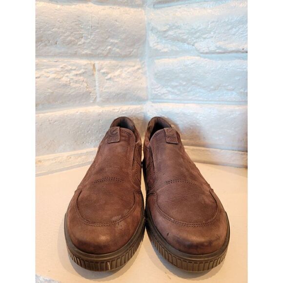 Ecco Mens Byway Slip On Sneakers 50155402178 Mocha Yak Nuback Size EU 47 U.S 13- main image 5